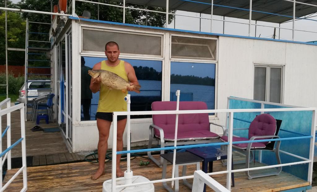 Hotel Delta Pontoon Mahmudia Exterior foto